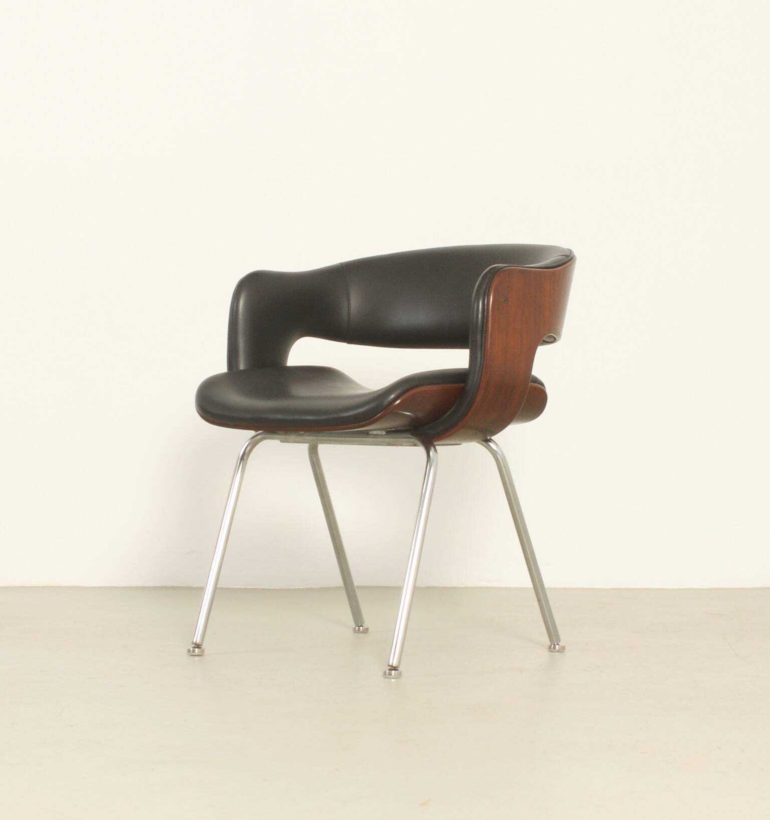 Set of six Oxford chairs by Martin Grierson for Arflex, 1963