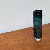 Brutalist Glass Bulb Vase Mid-Century Model F231 by Emil Funke for Gral