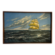 Tableau marine bateau en mer