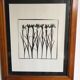 Flowers framed printing