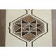 1970s Vintage Turkish Hand-Knotted Wool Cotton Beige Runner Rug 81x388
