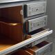 Buffet, meuble bar en bois peint