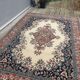 Vintage carpet oriental pattern L233X160