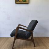 Fauteuil design type 300-138 Pologne années 70.