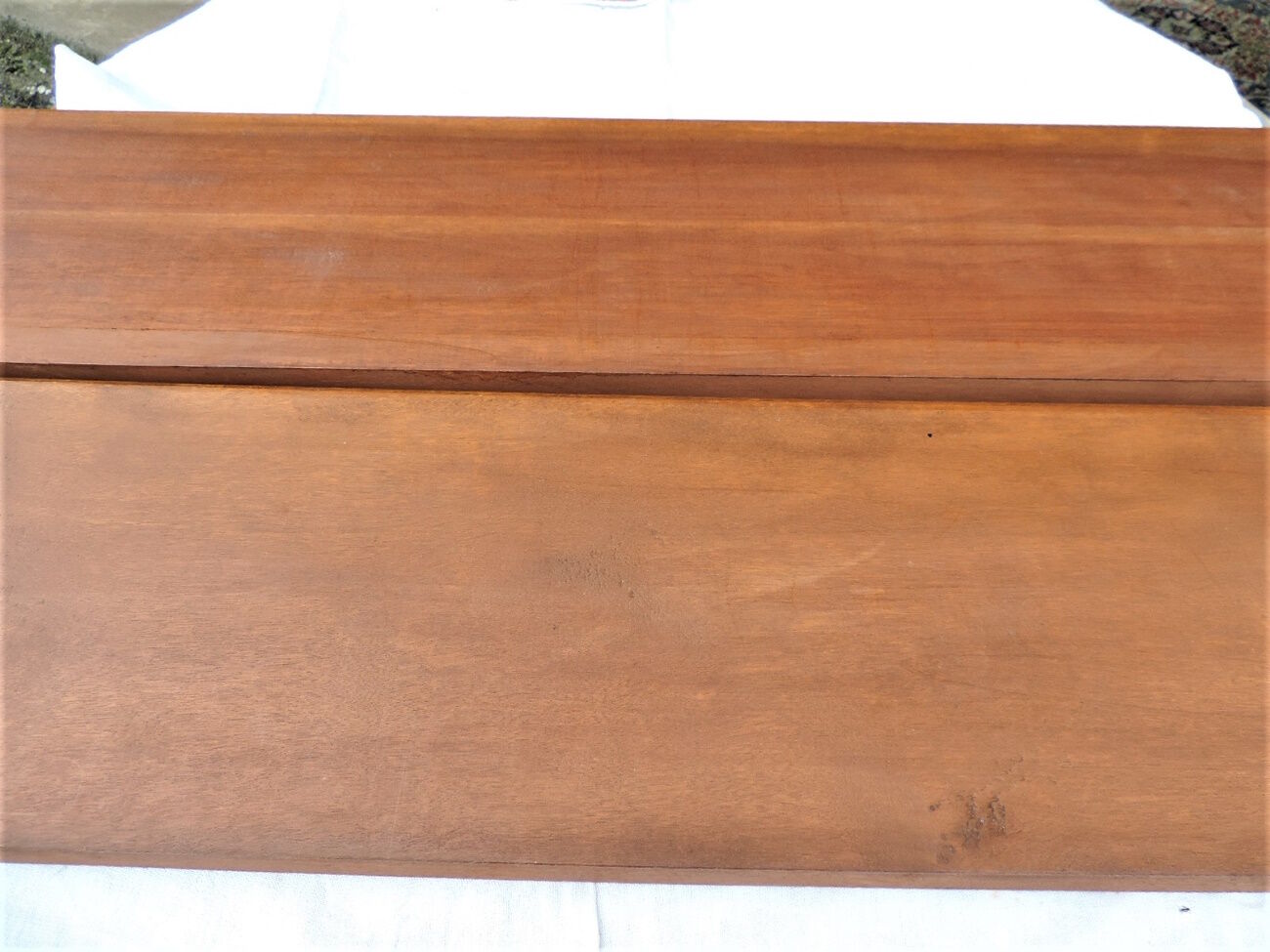 Open bookcase in vintage teak