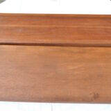 Open bookcase in vintage teak