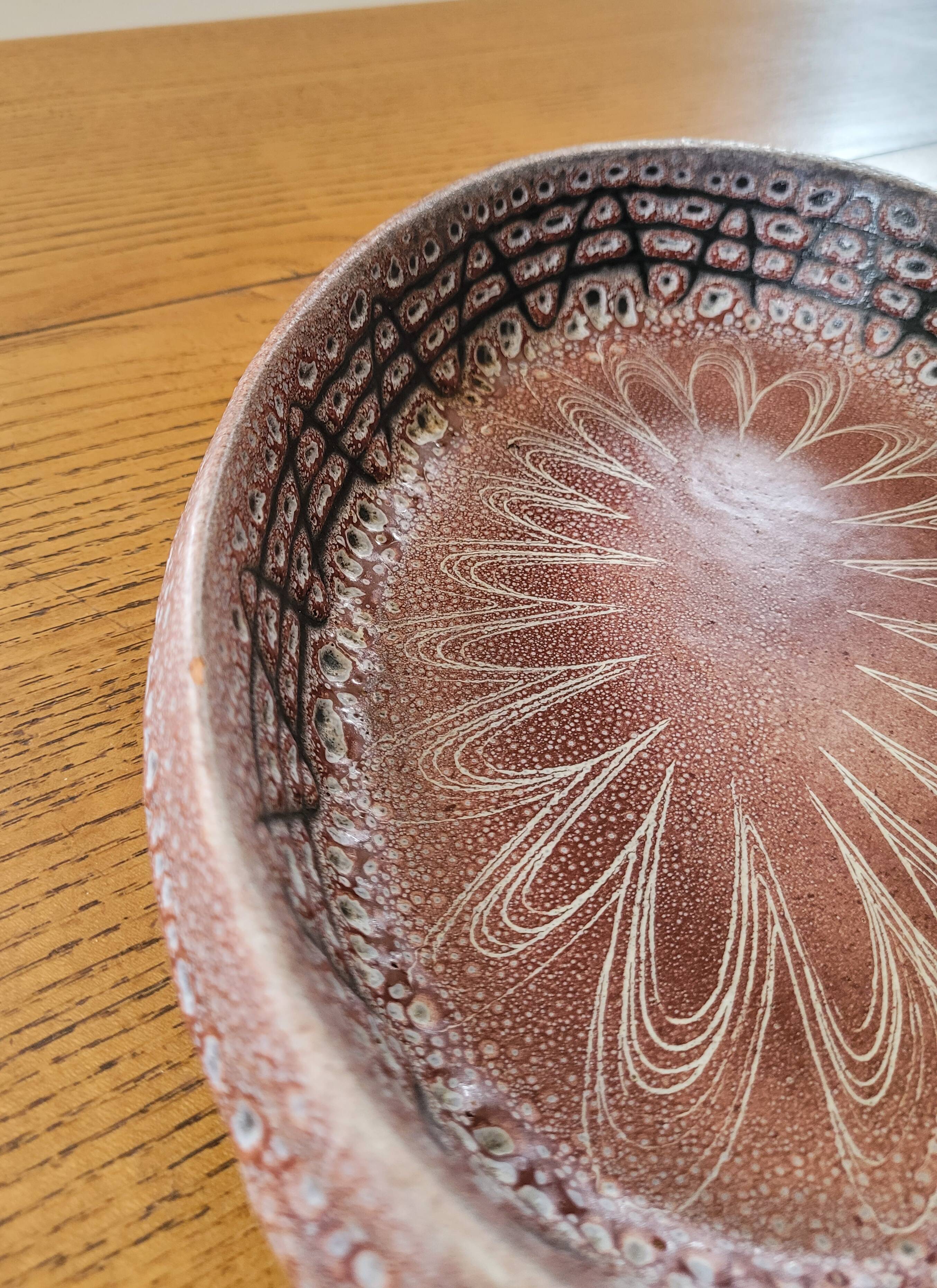 Vide poche/plat creux en céramique Jean Austruy