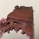 Small corner shelf in solid wood singable foldable art nouveau