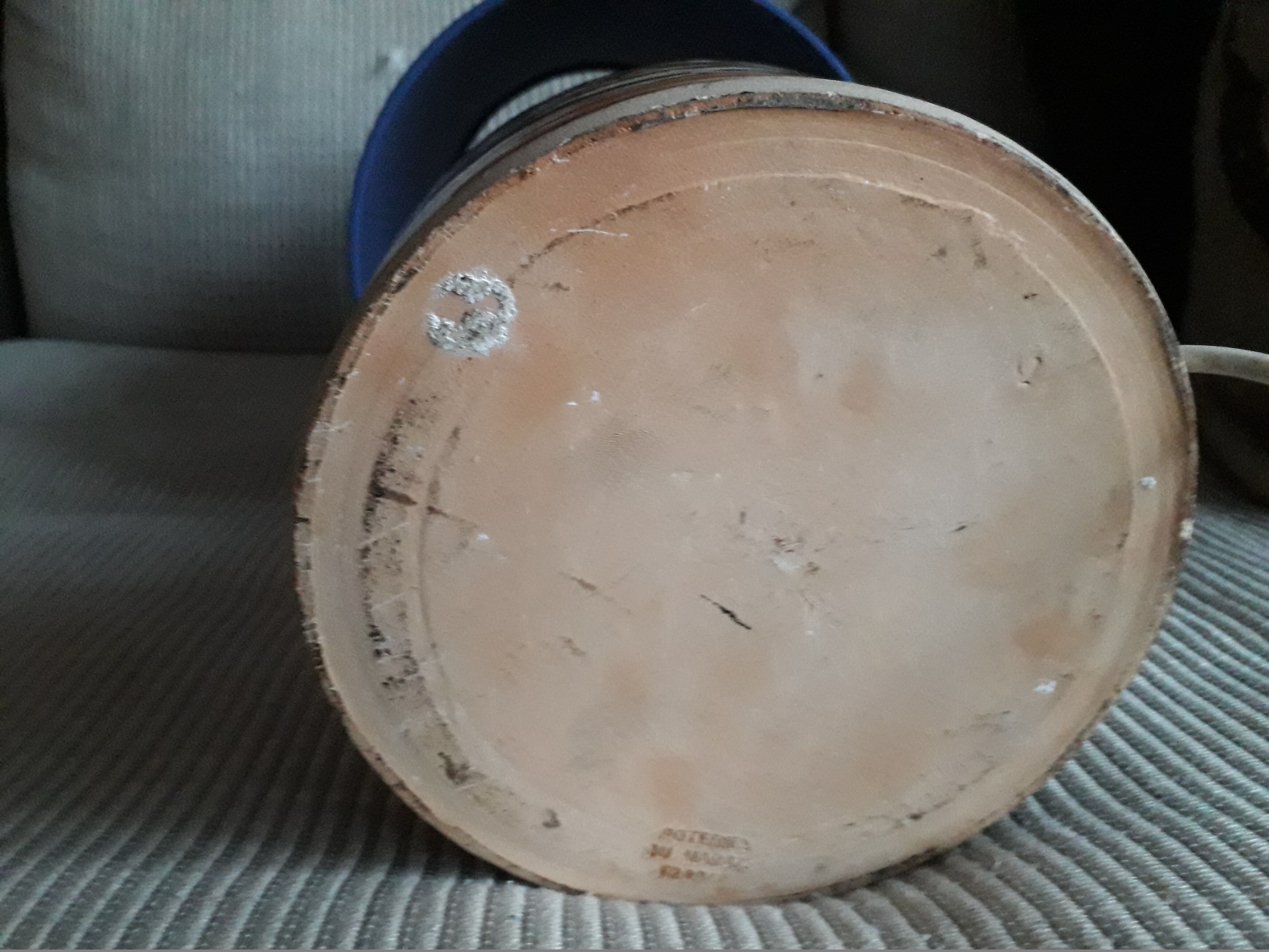 Lampe vintage poterie du Marais
