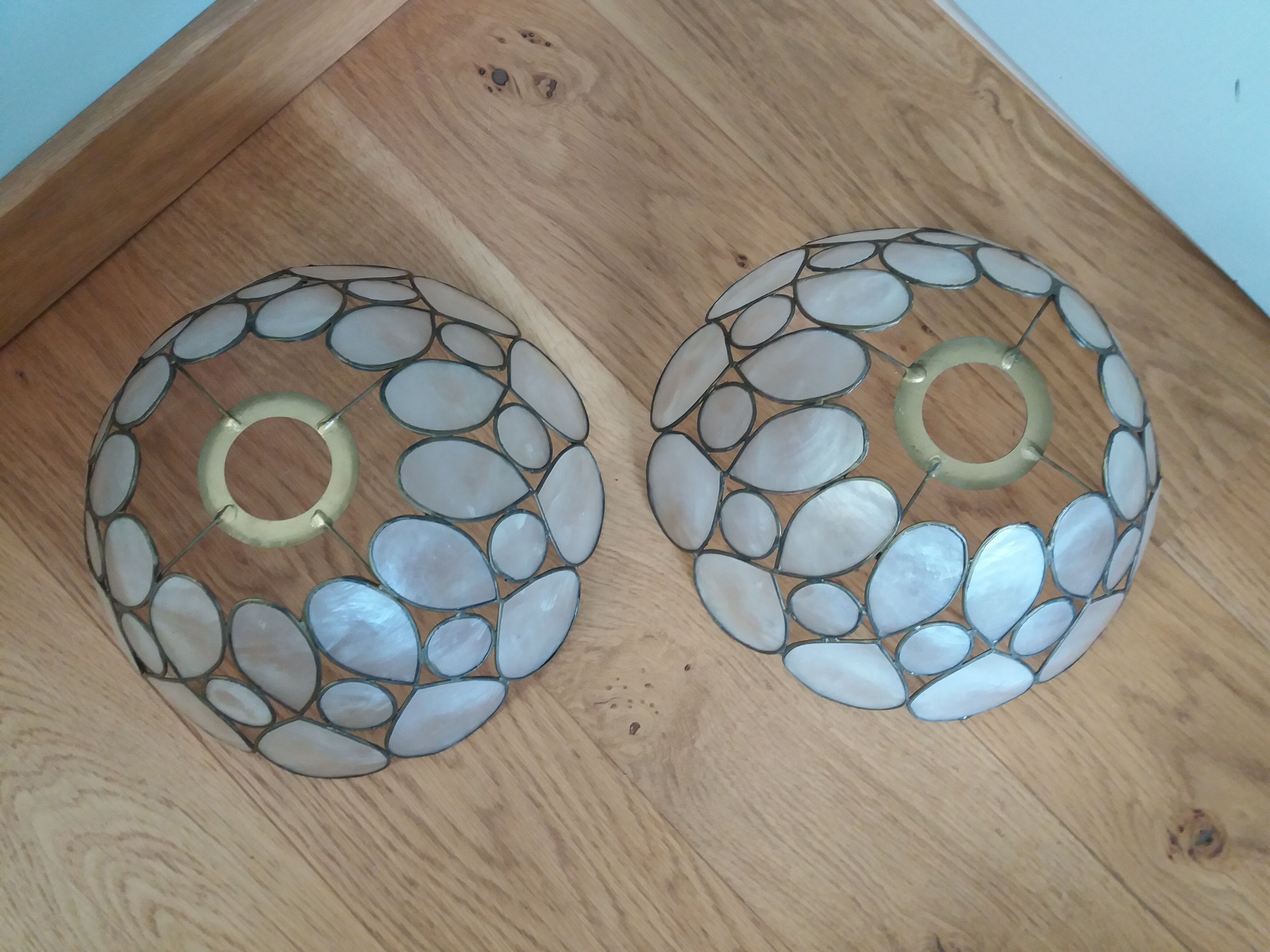 Lampshade mother-of-pearl