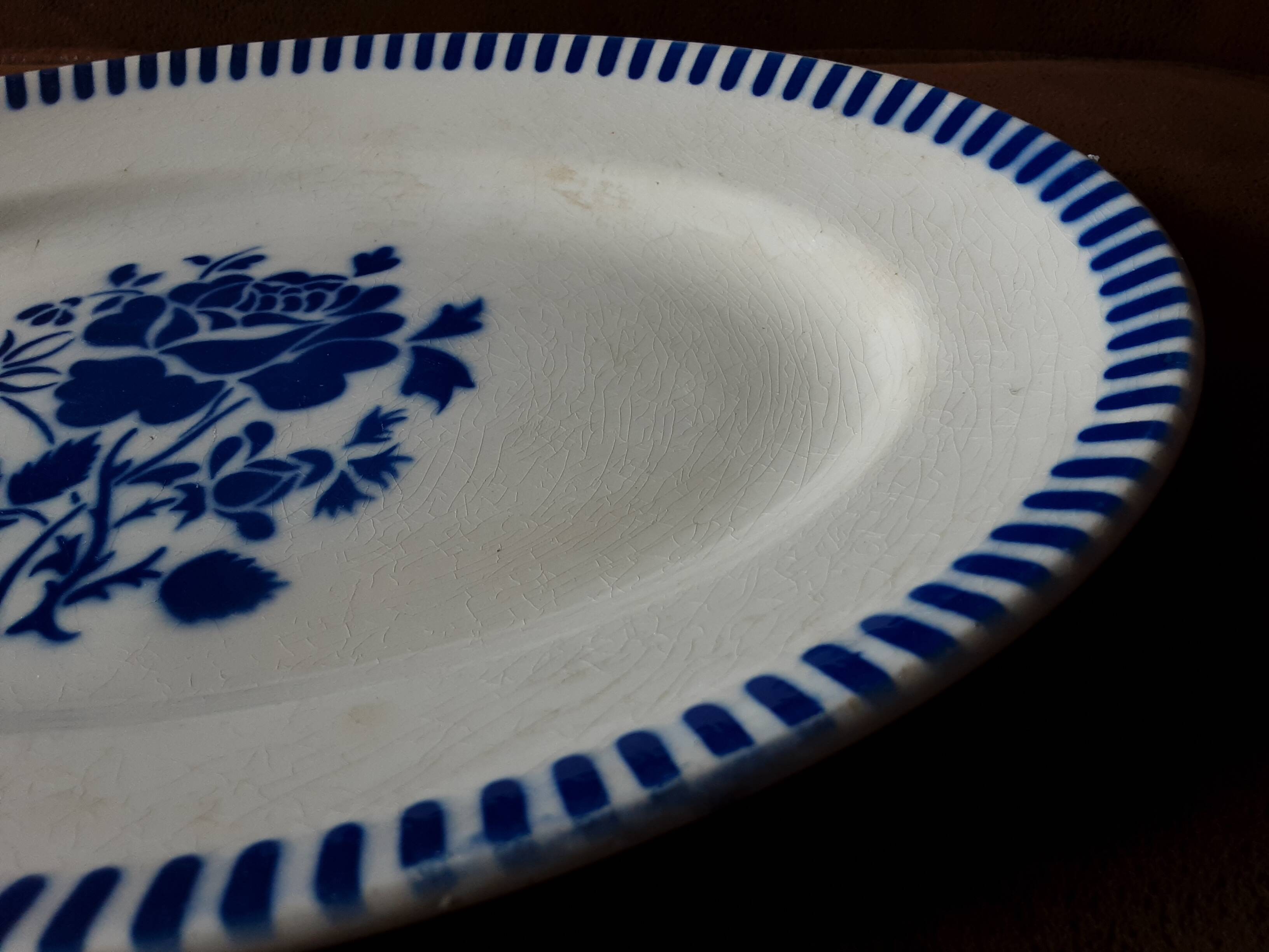 Luneville oval dish