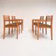 Set of 4 Riccio chairs by Ricchio for Knoll, 1980s