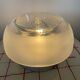 Peill & Putzler Space Age wall lamp in glass and chrome-plated metal