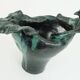 Vase bol en céramique danoise moderne, poterie d'atelier Conny Walther, Danemark, années 60-70