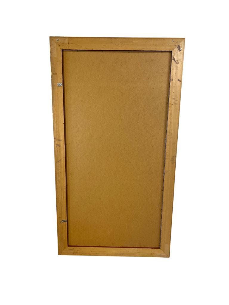 Miroir mural XL doré vintage