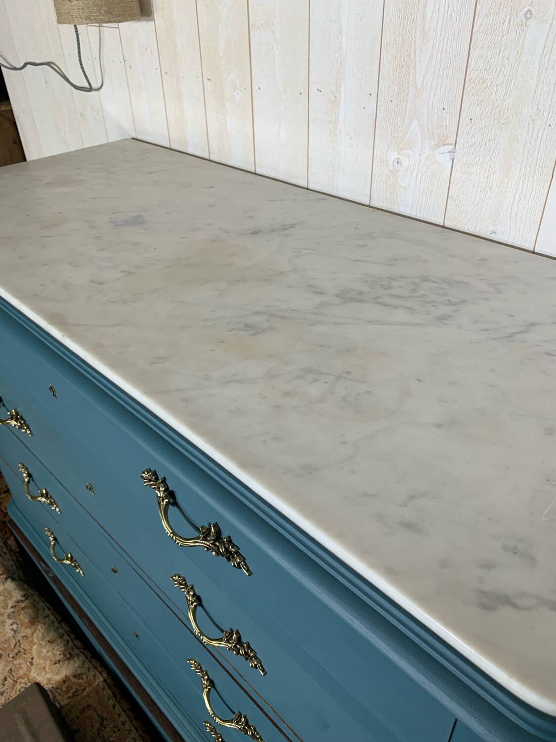 Commode plateau marbre