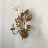Mid-20th century flower wall light