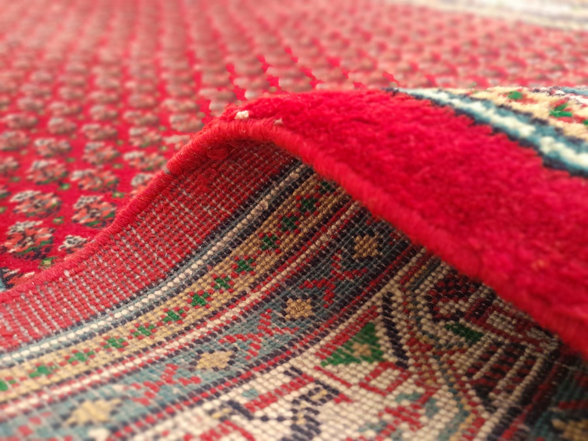 Persian carpet mir handmade 305x110cm