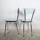 Pair of formica chairs