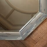 Octagonal Mirror Belgium 1970  74x74cm