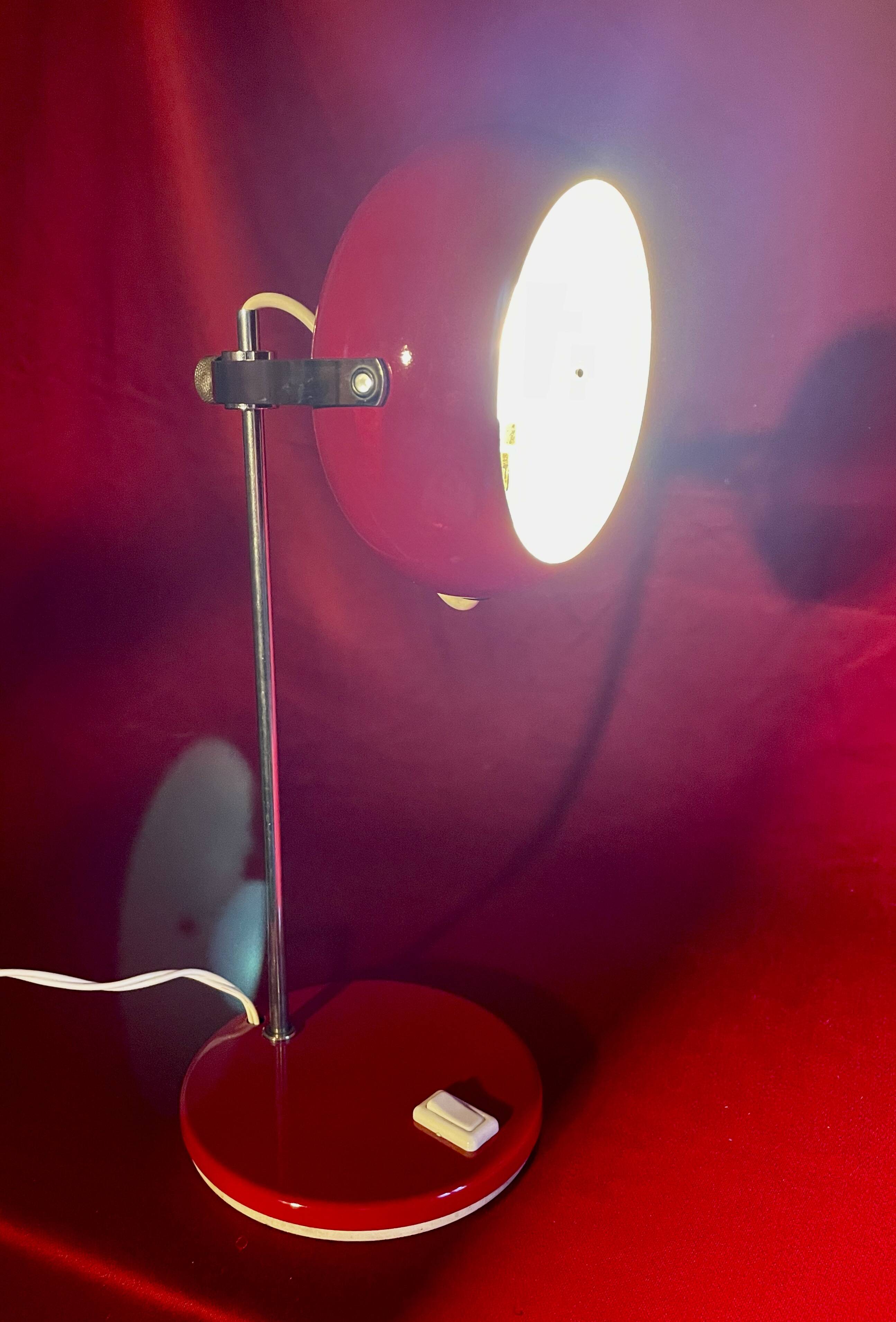 Table lamp, Space Age, vintage, 70s