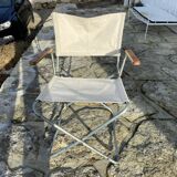 Chaise pliante en tissu