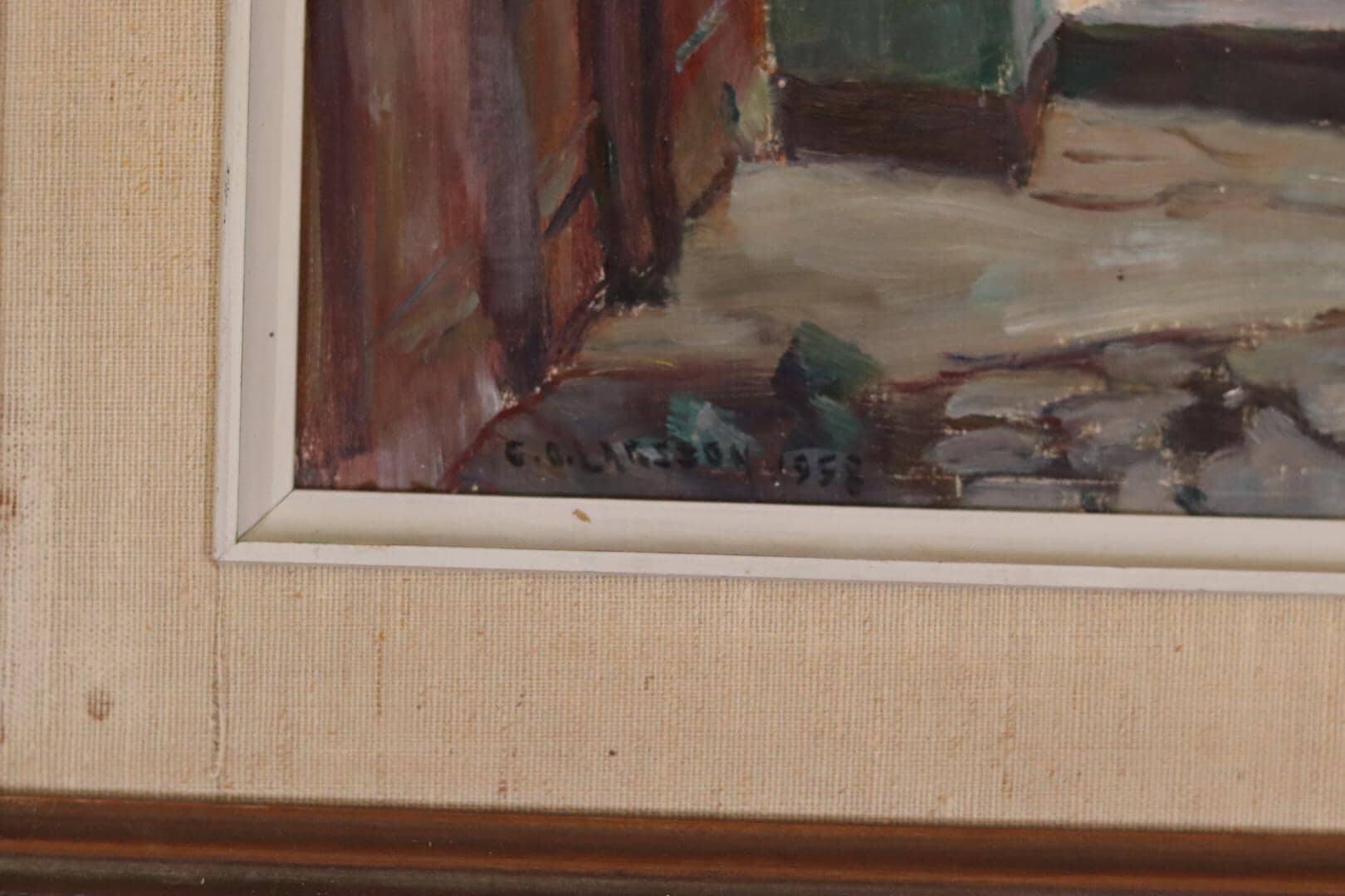 « Vue sur le jardin » de Carl Oskar Larsson