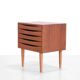 Danish design teak chests of drawers