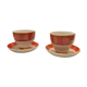 Tasses rouges