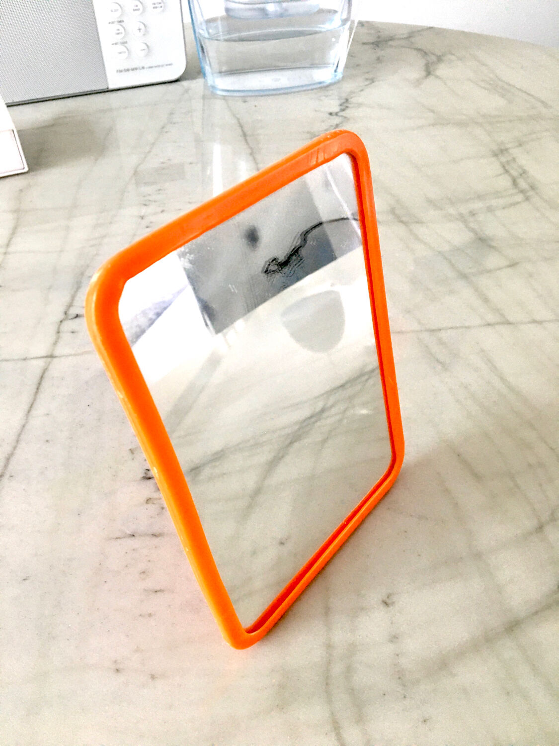 1970s vintage pop table mirror