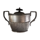 Sucrier vintage étain