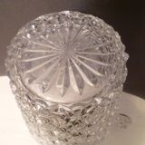 Fan-sized crystal champagne bucket