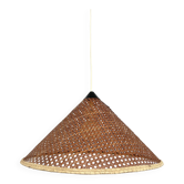 Vintage Conical Suspension – Cane & Black Detail