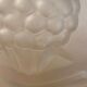 Vintage art deco glass globe table lamp