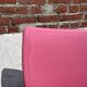 Set of 4 pink design AIR CHAIRS by Jason Morrison.