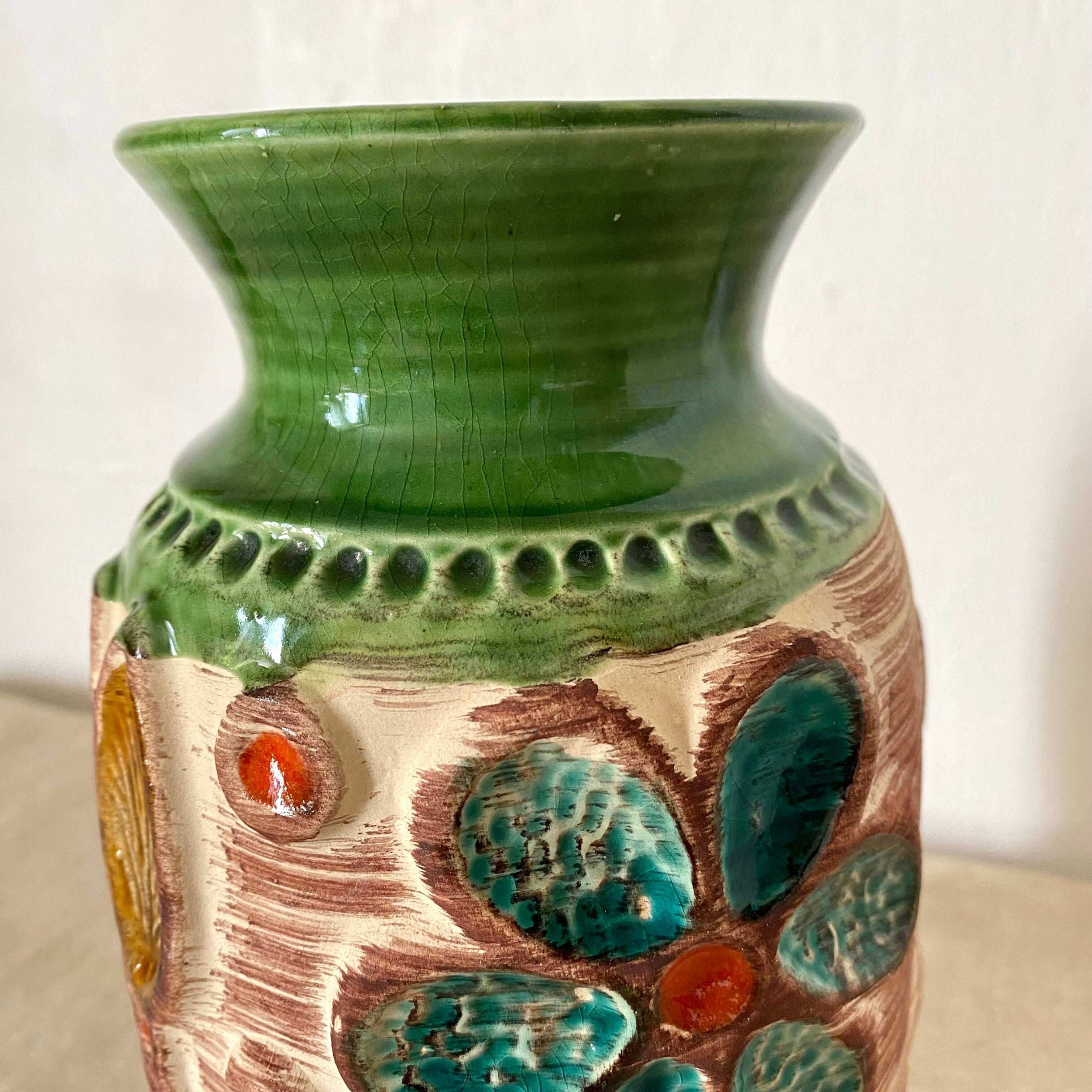 Vintage West Germany ceramic vase