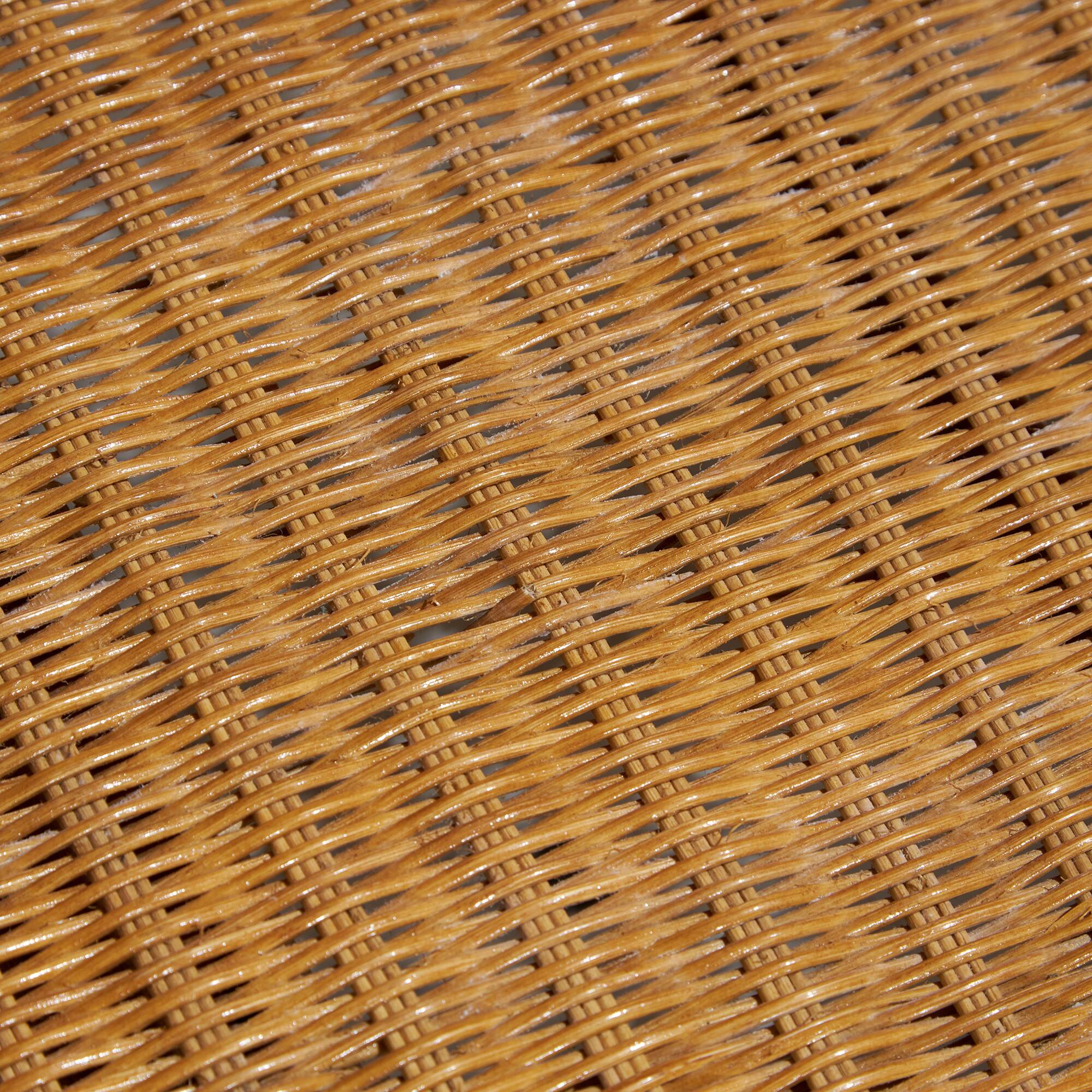 Oak & Rattan Sofa, 1970s (MK10668)