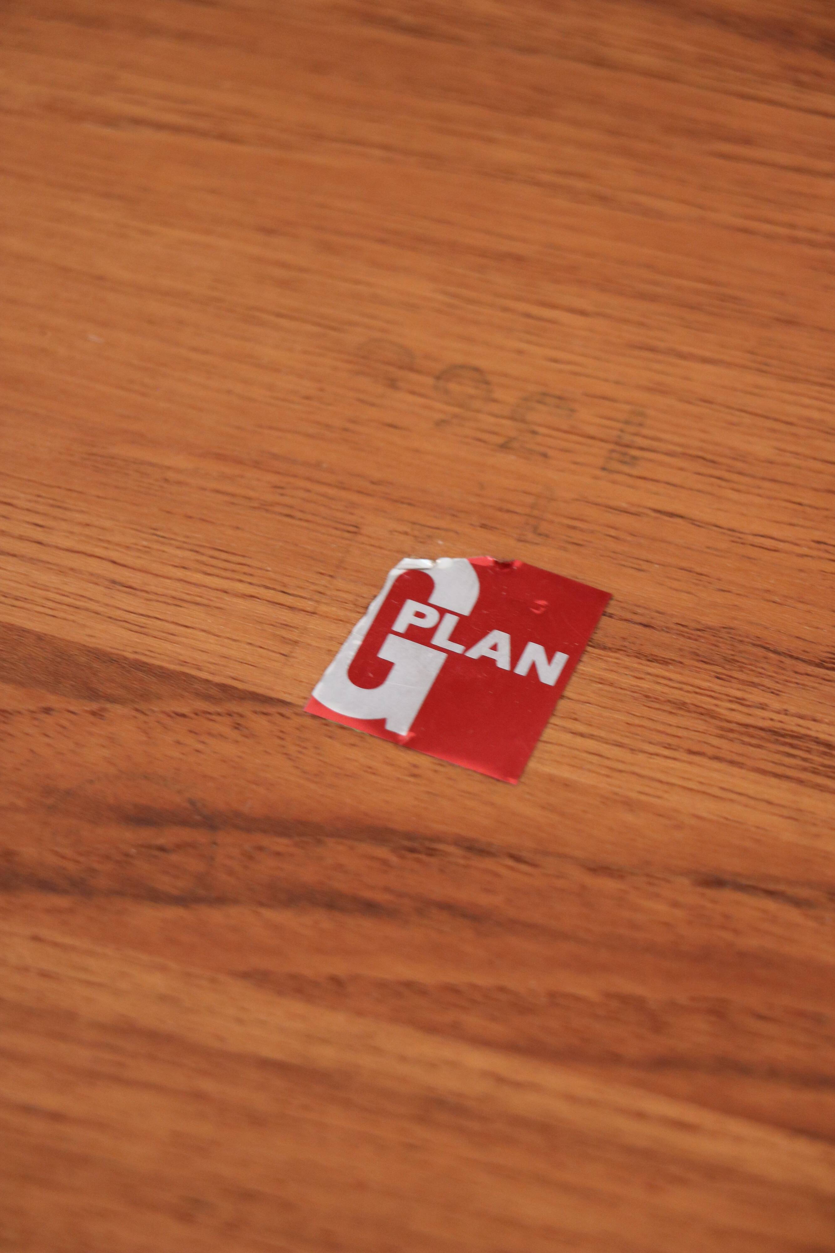 G-Plan teak coffee table, 1960