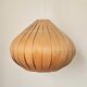 Midcentury Veneer Pendant in style of Hans-Agne Jakobsson, Denmark, 1960s