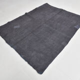 Patchy handmade hemp rug, 164x204cm