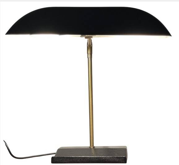 Designer desk lamp, Egon Hillebrand for OMI