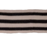 Vintage Striped Long Turkish Hemp Kilim Rug 68 x 464 cm