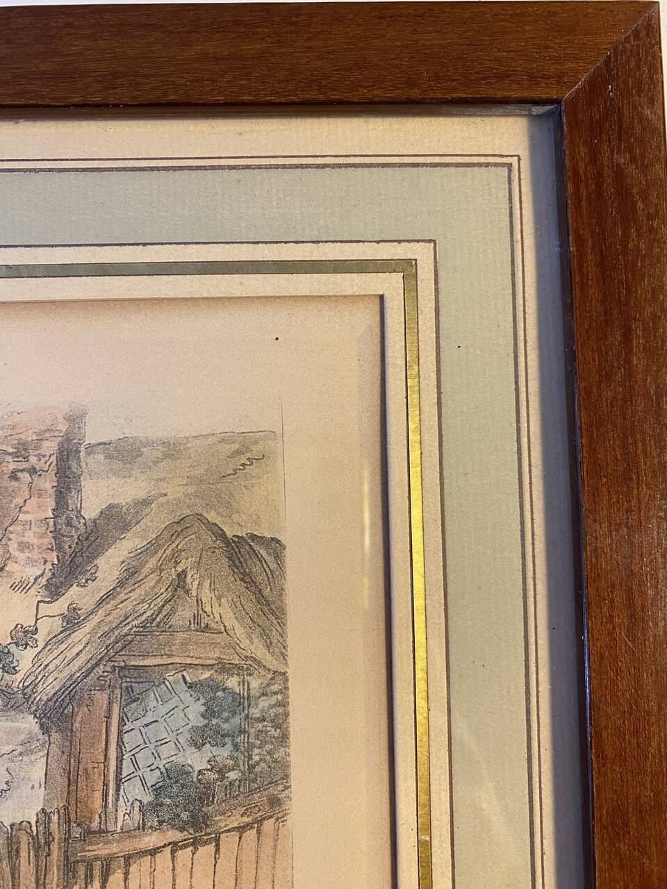 Old engraving, The Hunter after Carle Vernet 20th century