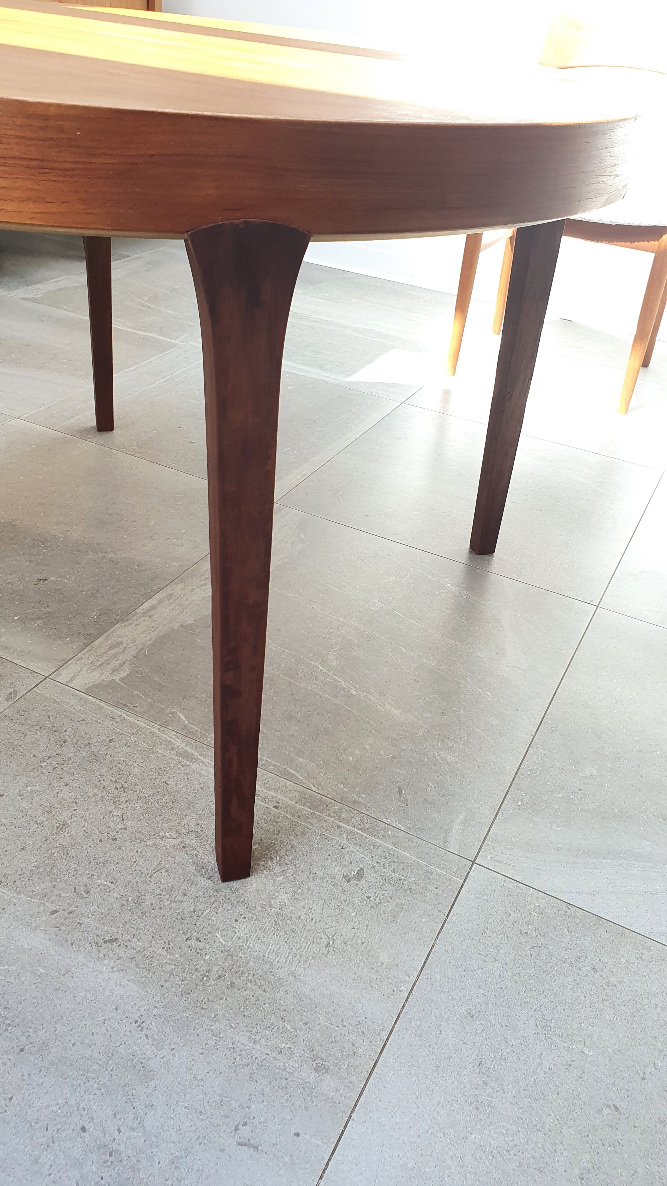 Teak dining table editor Gudme Mobelfabrik, Danish