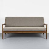 Teak 3-Seater Senator Sofa by Ole Wanscher for France & Søn, 1964