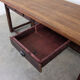 Vintage wooden table factory desk