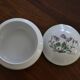 White porcelain flower box