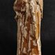 Religious statue of Our Lady of the Oak plaster 19th century