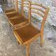 Lot de 4 chaises bistrot Luterma
