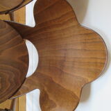 3 Trefle Bistrot Baumann chairs